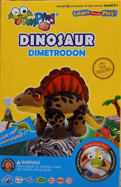 Jumping clay - Dinosaur