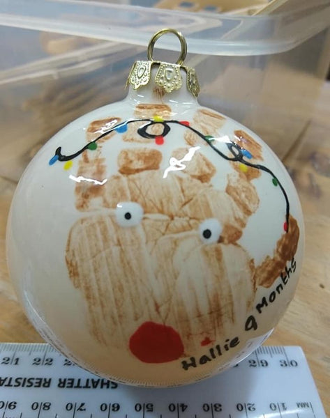 Christmas Hand and Foot Prints