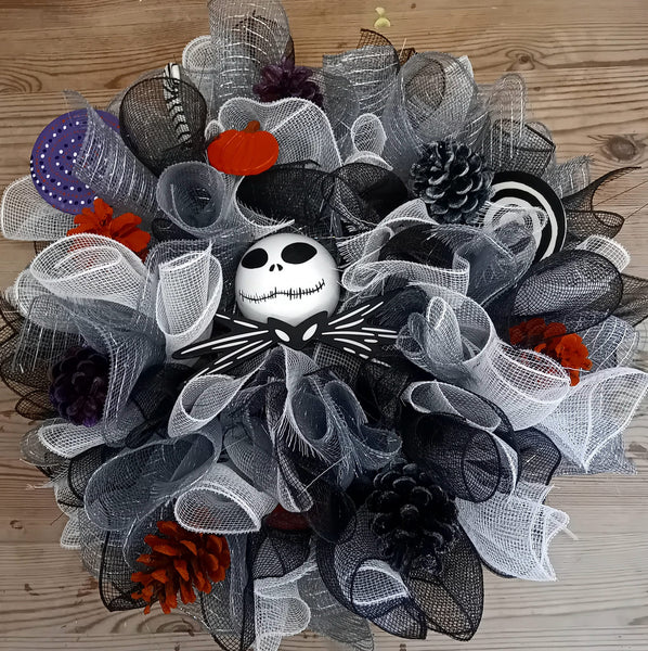 Wreath - The Nightmare Before Christmas Themed