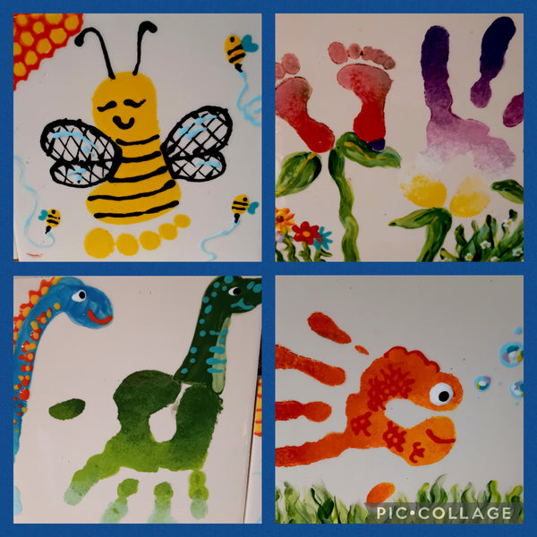Fathers Day Hand & Foot Prints