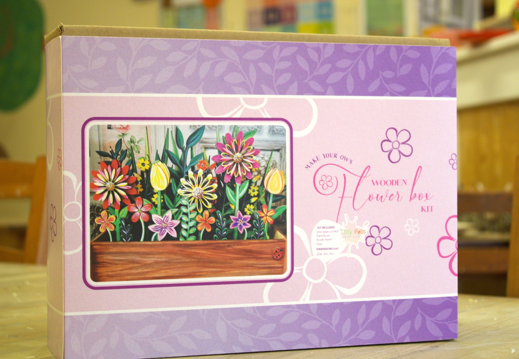 アートパネル Wooden Flowers For Crafts Intlmate Wood Burning Kit