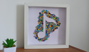 Quilled Music Note