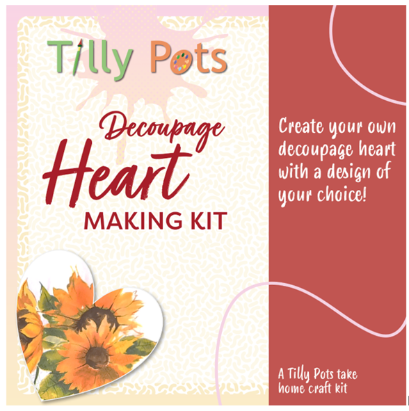 Decoupage Heart Kit