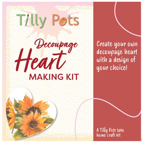 Decoupage Heart Kit