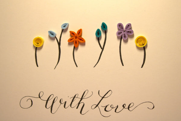 Greeting Card - With Love