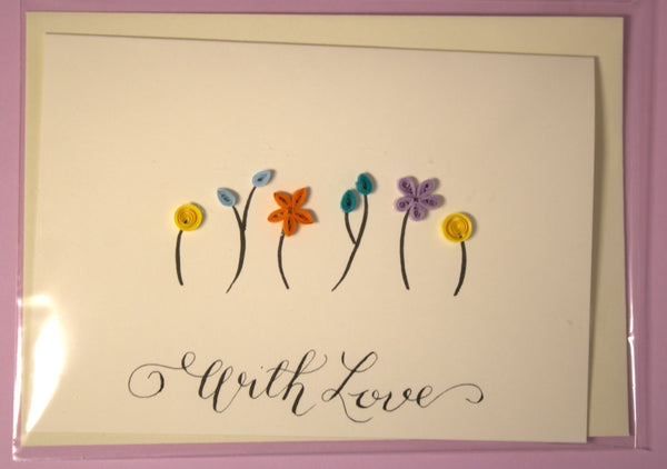 Greeting Card - With Love