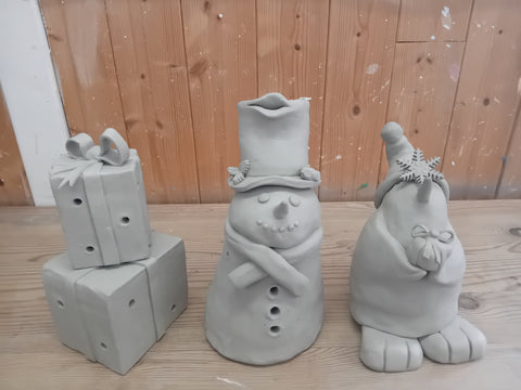 Christmas Clay items