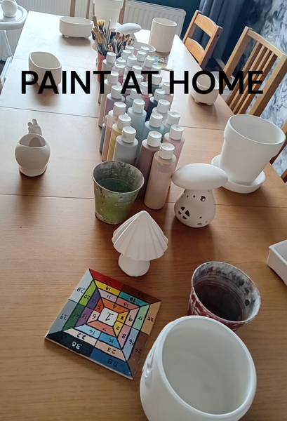 Take home Pottery Painting Kits
