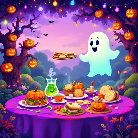 Halloween Afternoon Tea