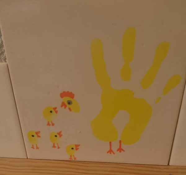 Fathers Day Hand & Foot Prints