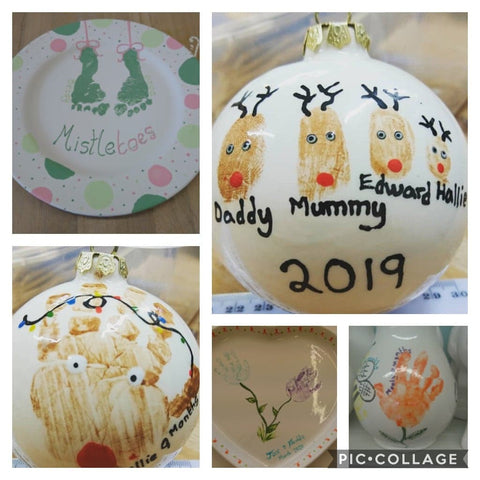 Christmas Hand and Foot Prints