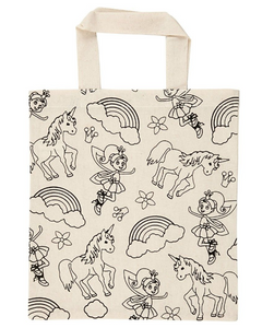 Unicorn/Fairy/Rainbow Fabric Bag