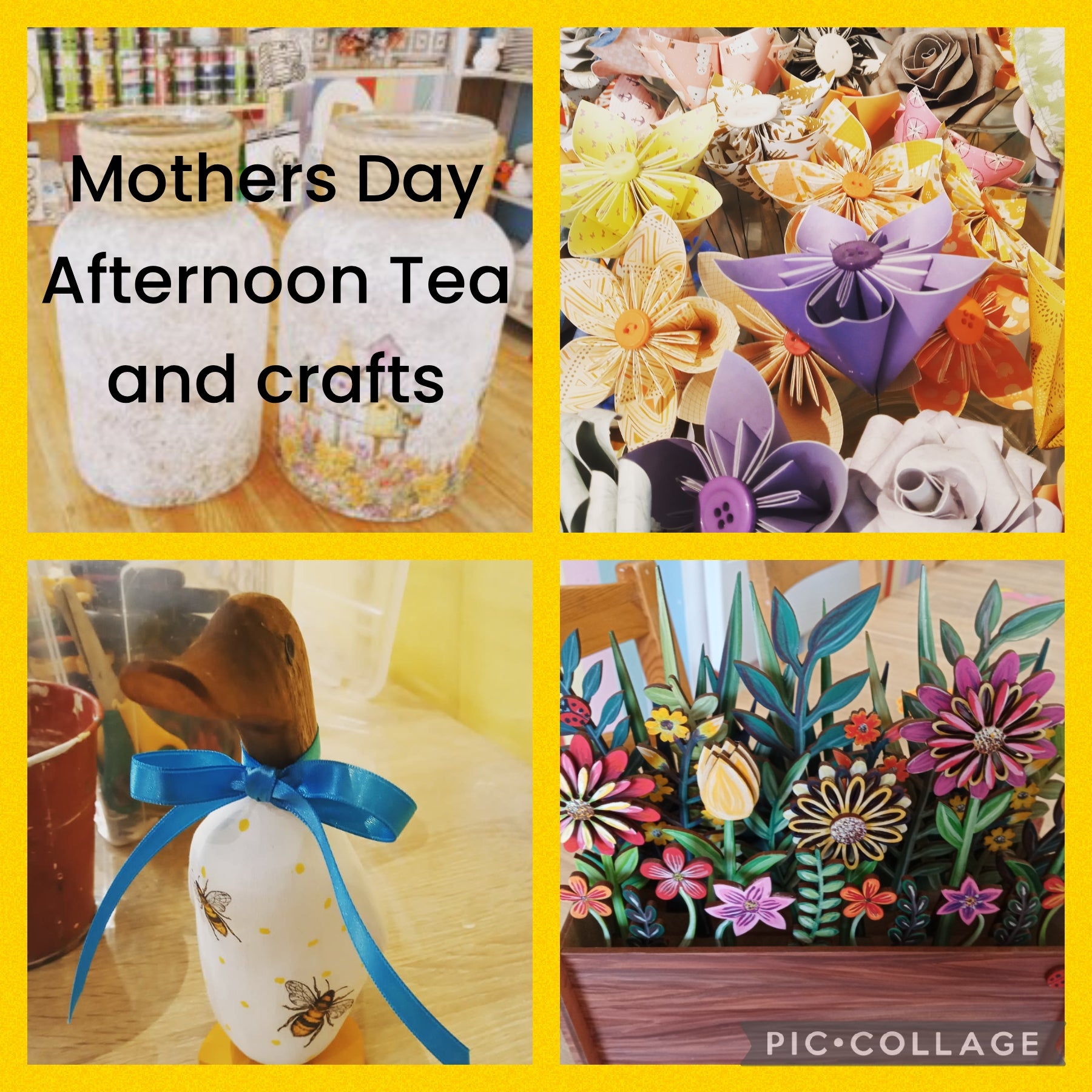 Mothers Day Afternoon Tea and Crafts
